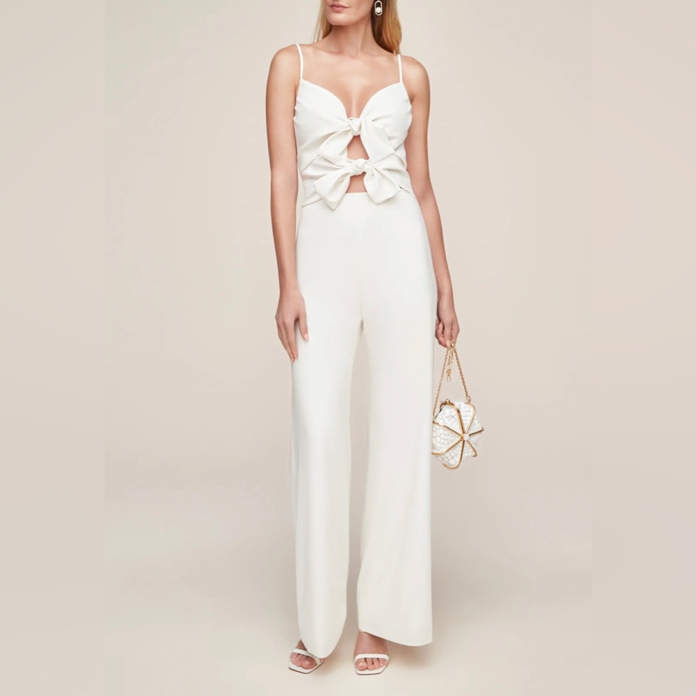 NWT - Ivory Romper LWD by Anne Barge